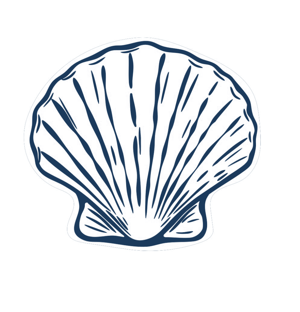 Shoreline Bride logo — handcrafted coastal wedding decor made in Boston