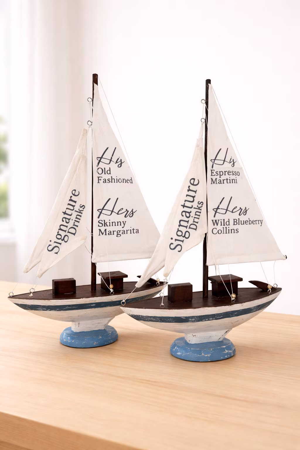 Sailboat Wedding Sign — view 5